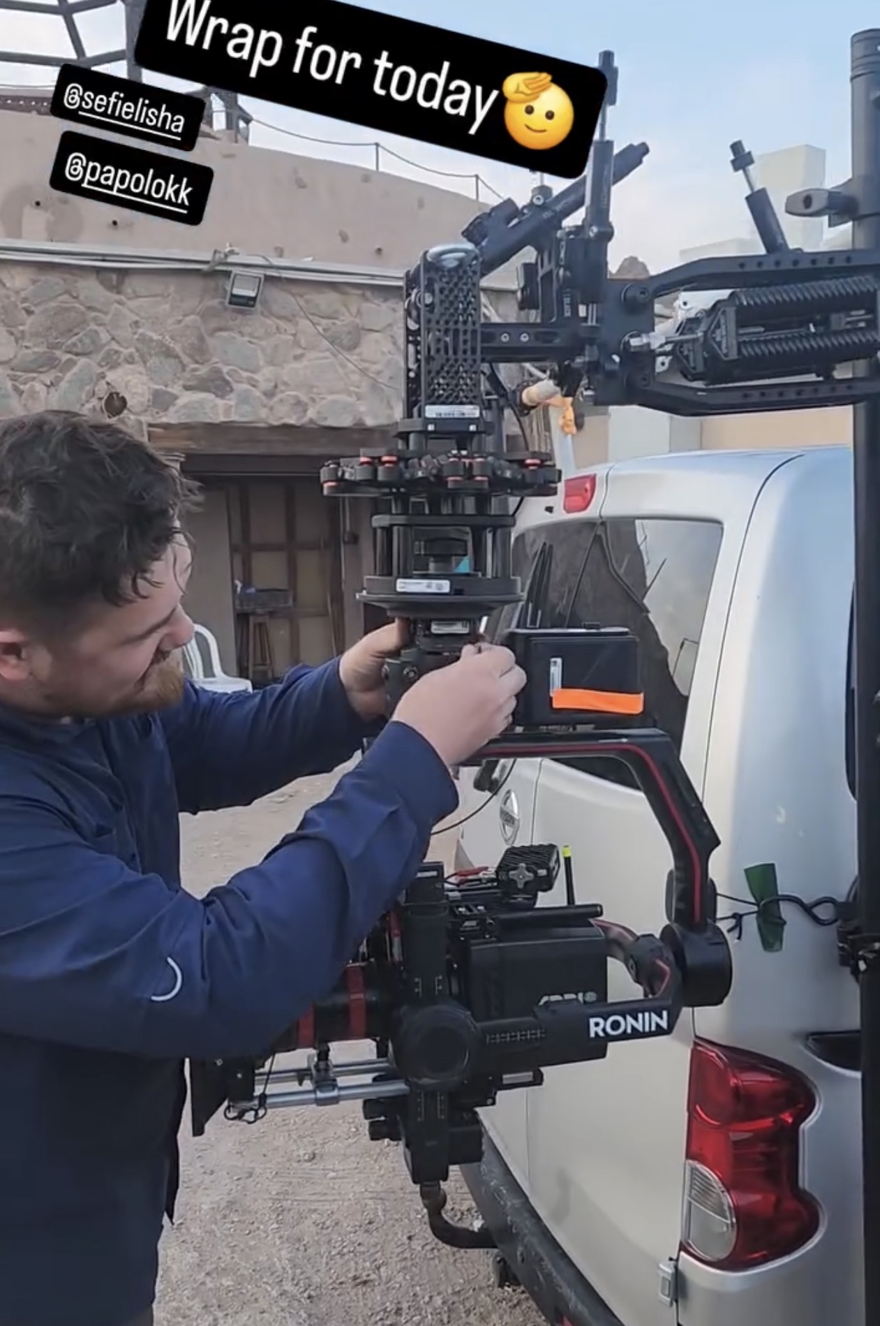 On set — Russian Arm