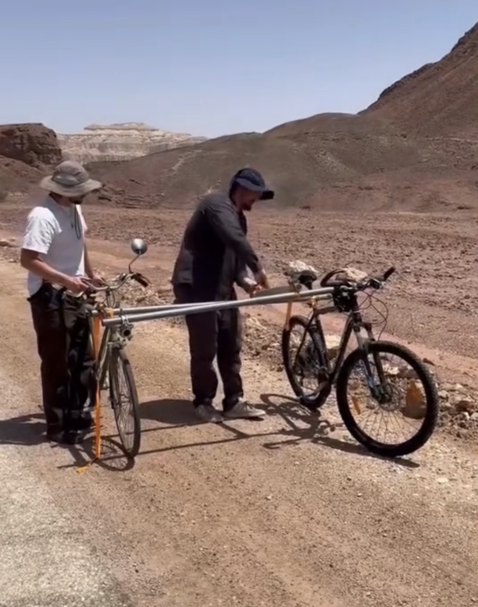 On set — Bike Rig